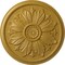 Ekena Millwork Kaya Ceiling Medallion (Fits Canopies up to 5 1/4"), 23 5/8"OD x 1 1/2"P, Iridescent Gold CM23KAIGS - alternate 1